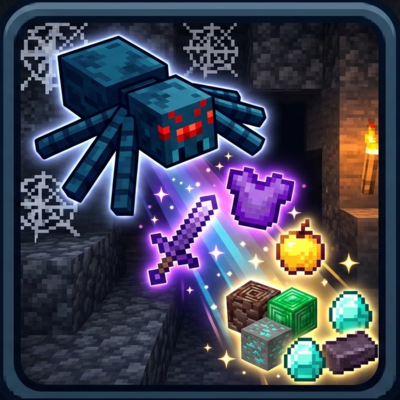 Spider Drops OP Loot logo