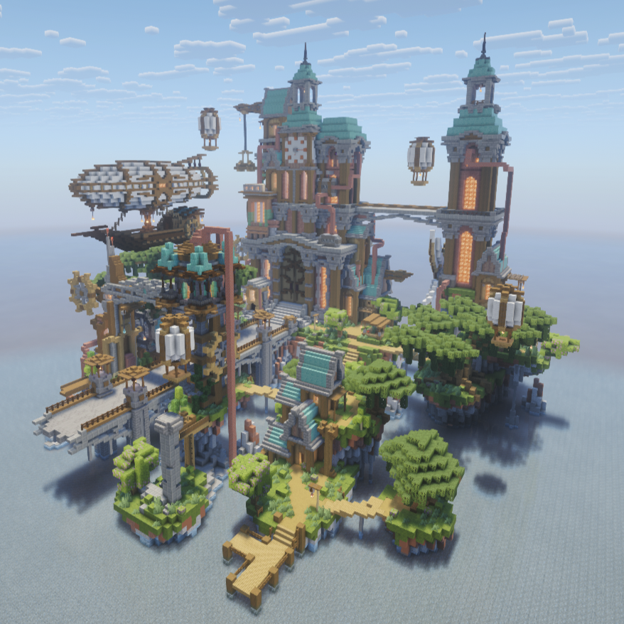 Steampunk Island logo