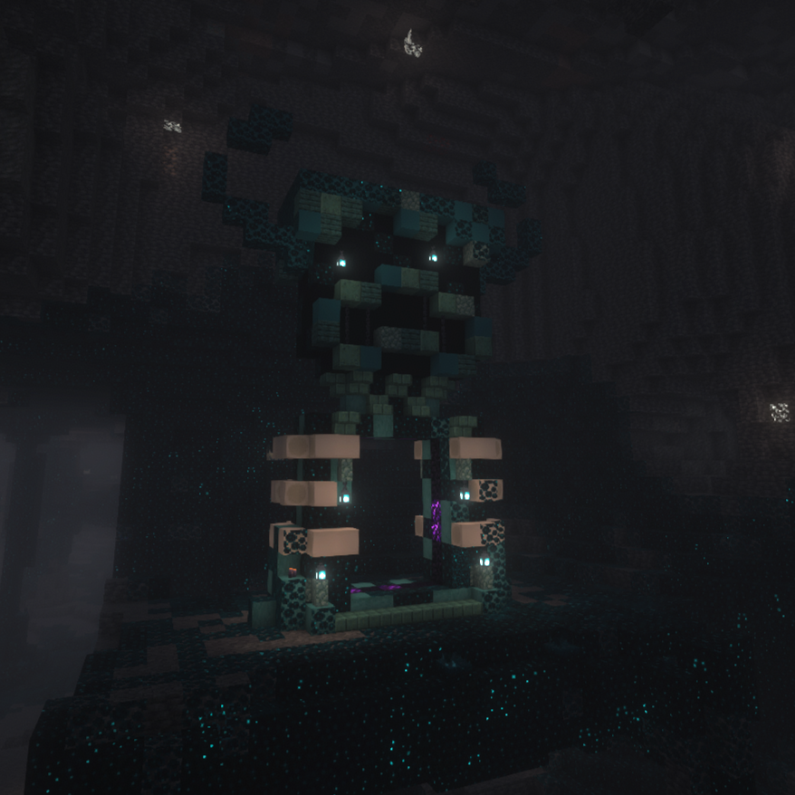 Warden Nether Portal