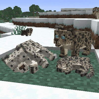 Animal Garden - Snow Leopard logo