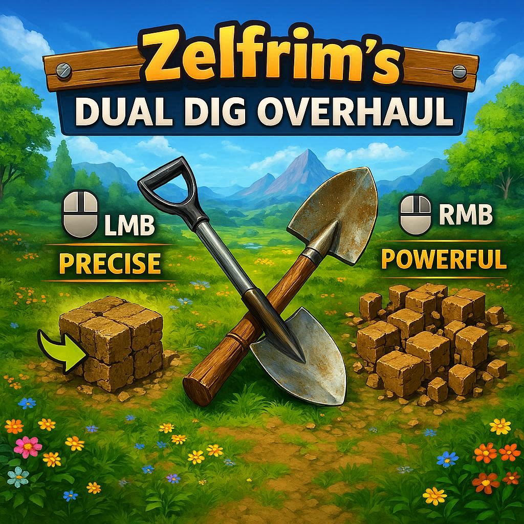 Zel's Shovels Overhaul project artwork