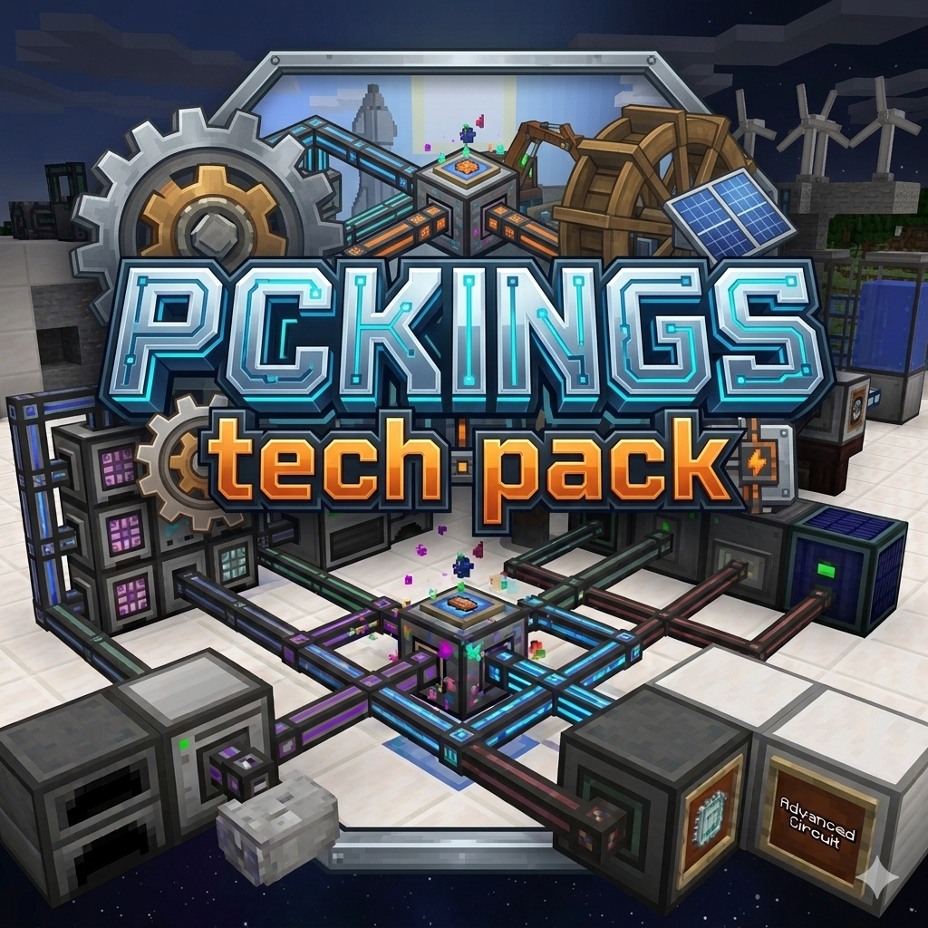 PCKings tech pack logo