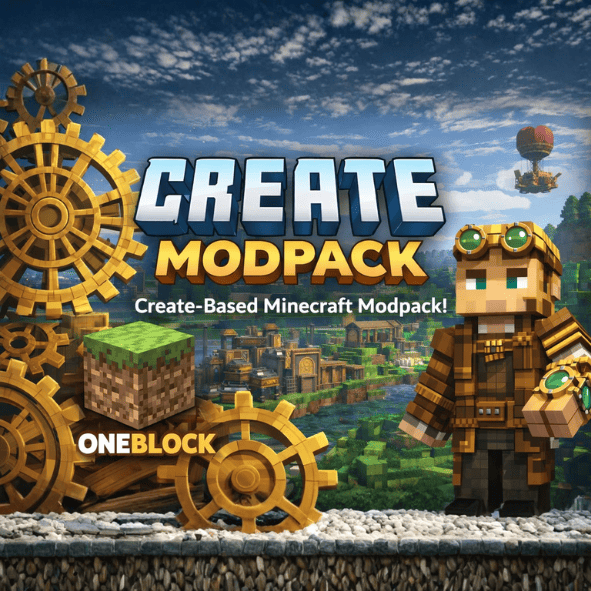oneblock but have cool technology logo