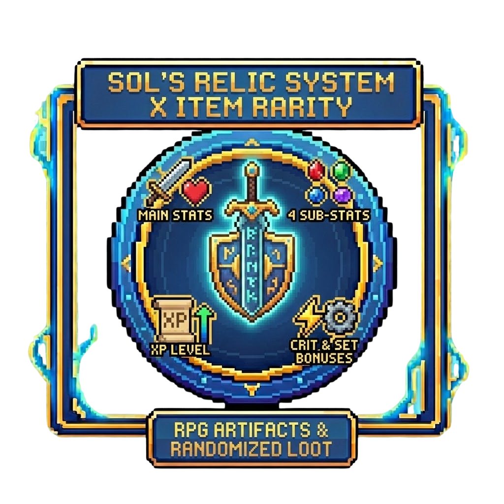 Sol's Relic System (Crit System, Stats, and more.) logo