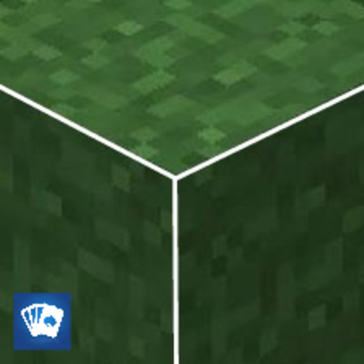 White Outline & Full Grass logo