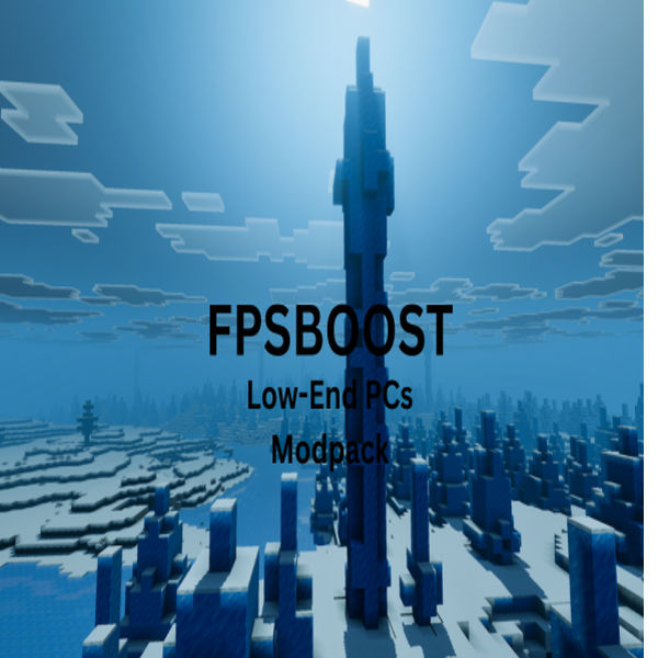 FPS Boost Modpack for Low-End PC Ultimate Performance Modpack logo