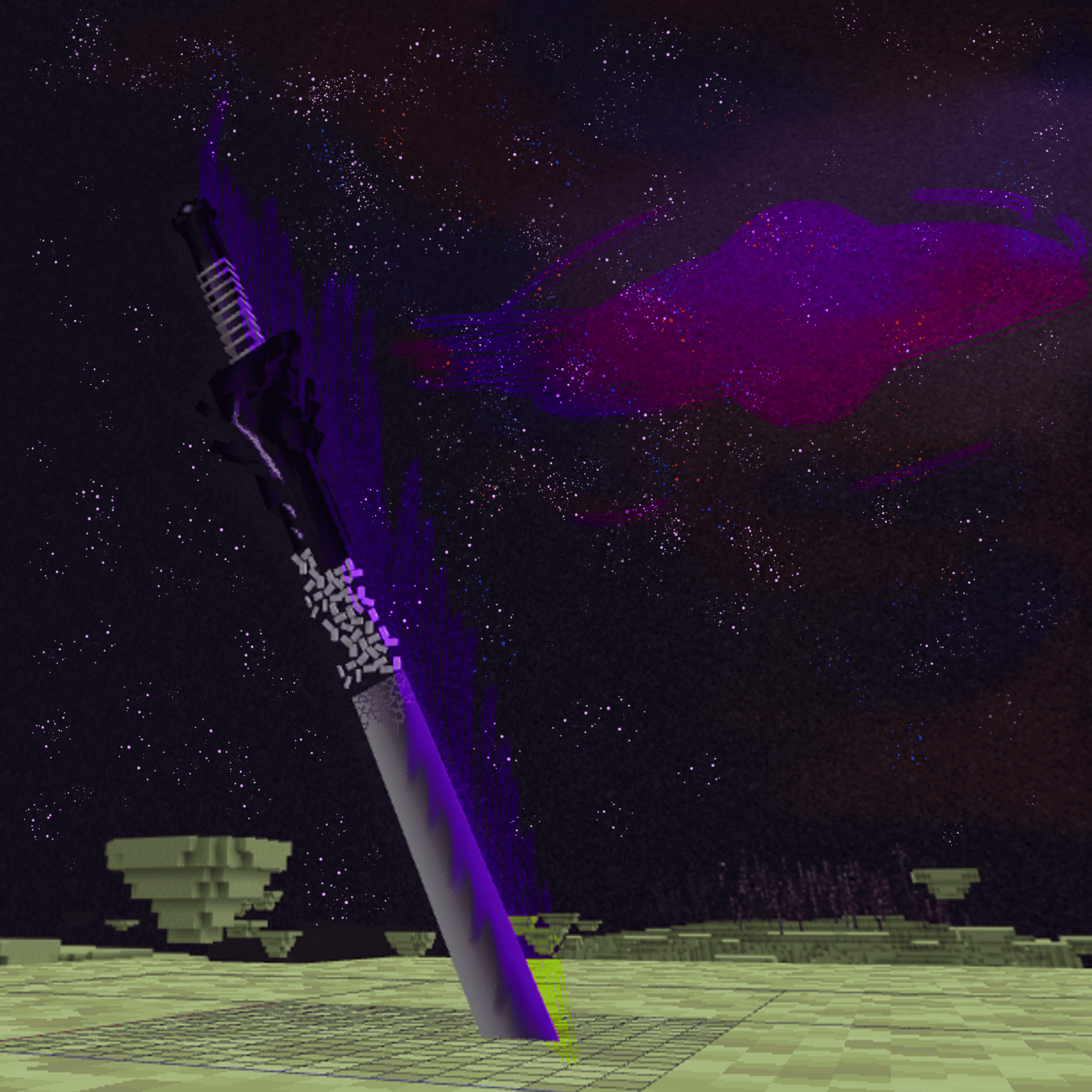 Sword model 3D :Abyssal Dragon-Soul