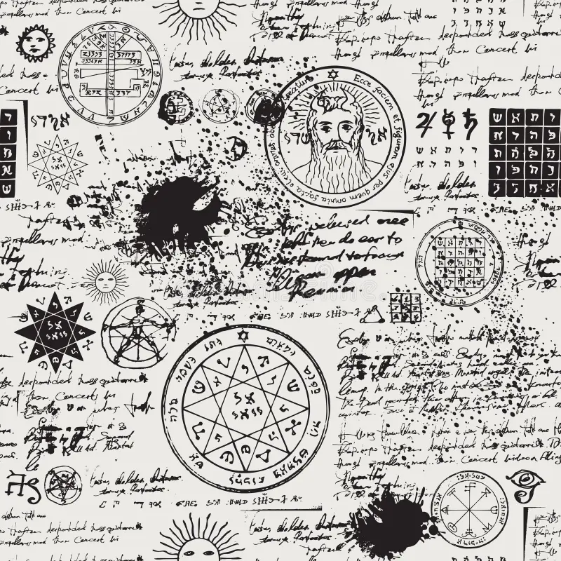 Occult Splash Texts