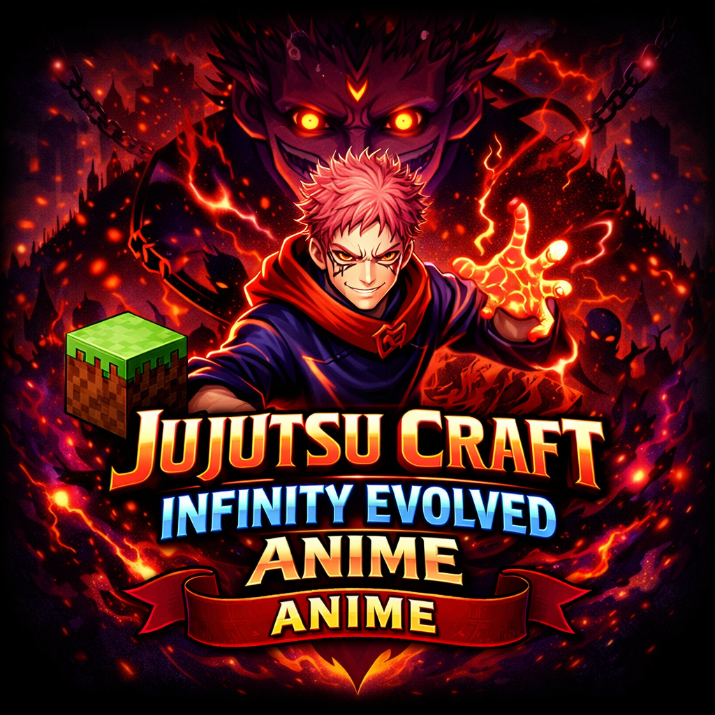 Jujutsu Craft Infinity Evolved Anime logo
