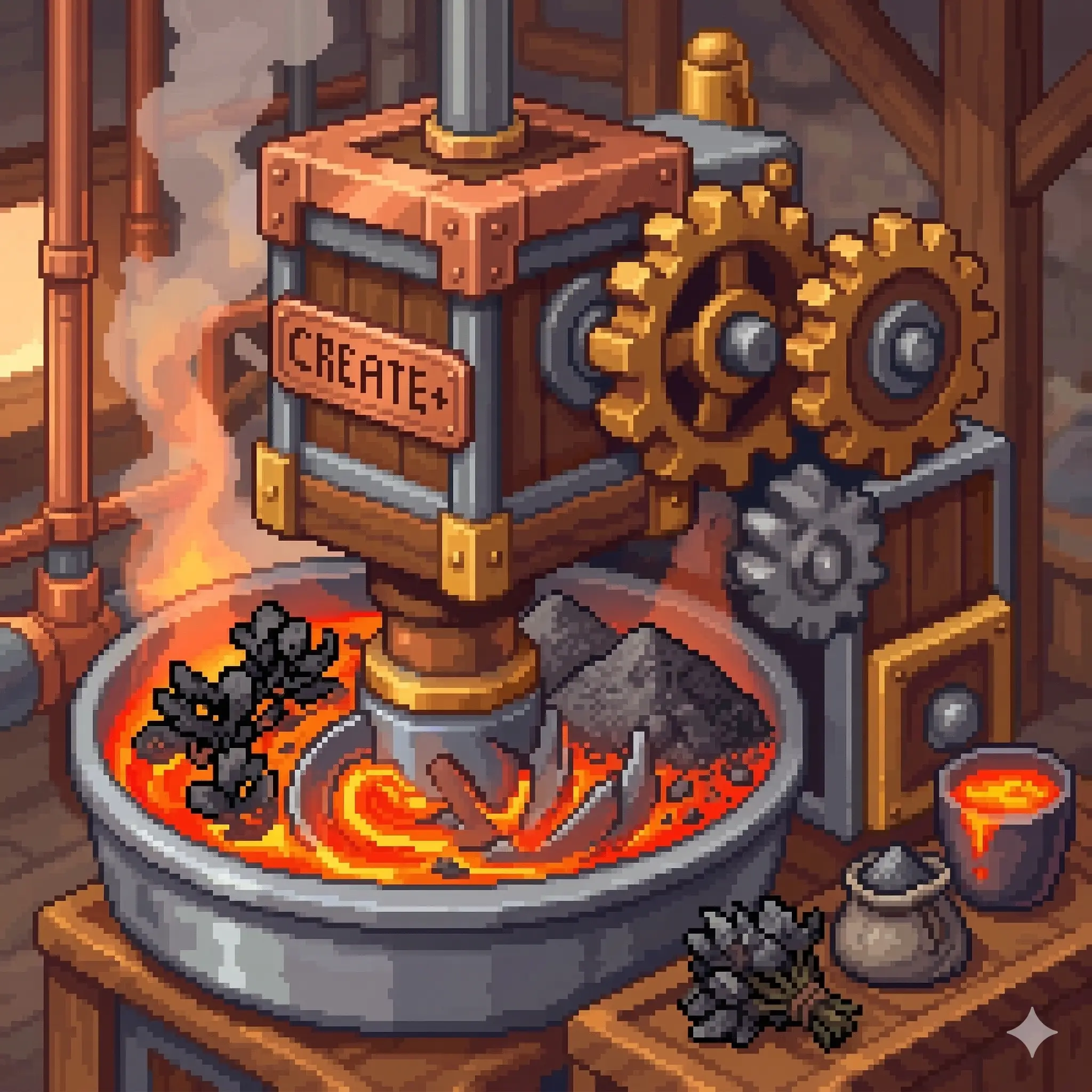 Create: Blaze Powder Recipe