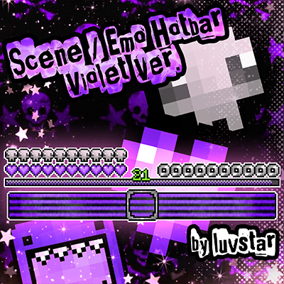 Luvstar’s Scene / Emo Hotbar (Violet Ver.)