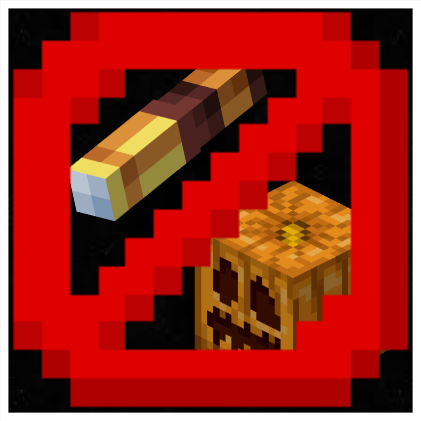 No Blur Pumpkin and Spyglass logo