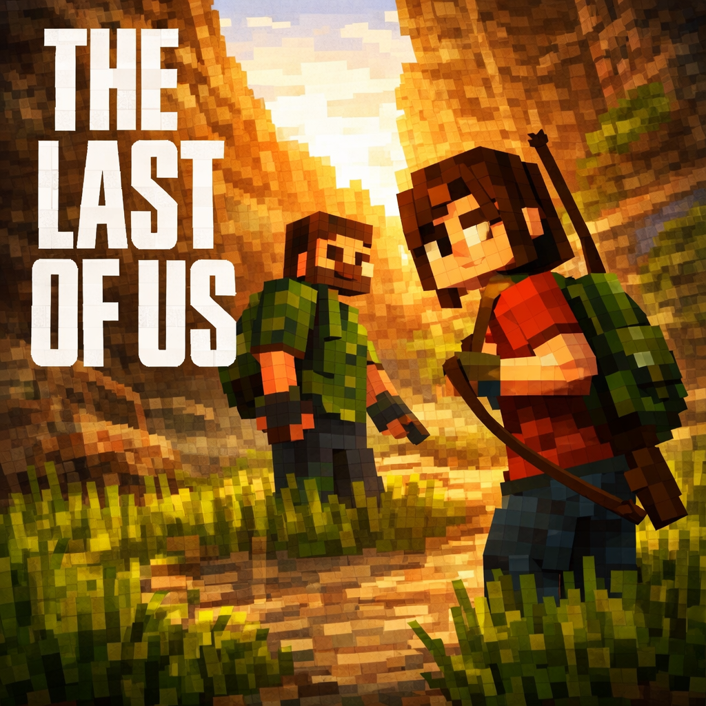The last of MC (The last of us recreation)