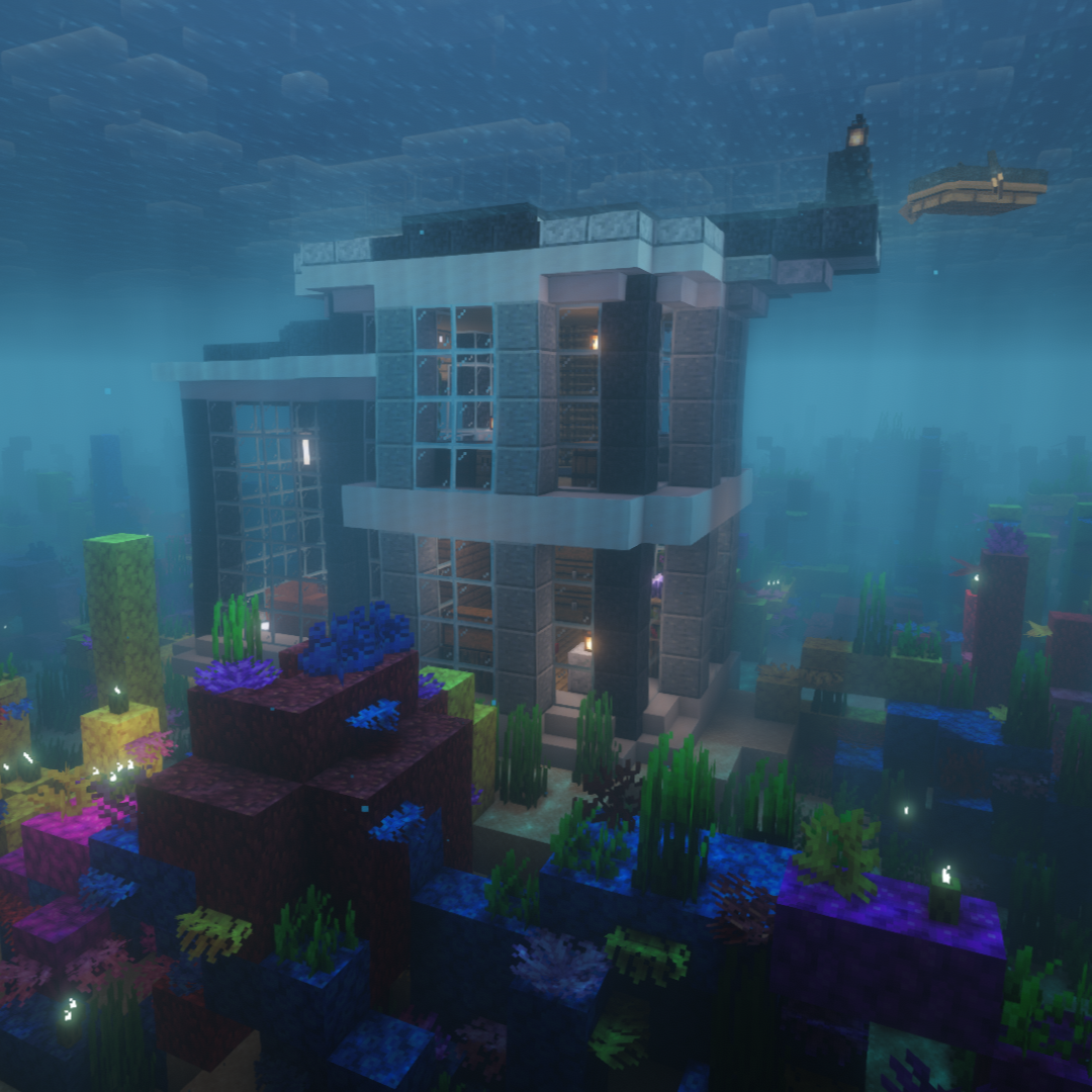 Small Underwater House logo