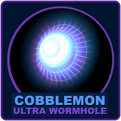 Cobblemon Ultra Wormholes logo