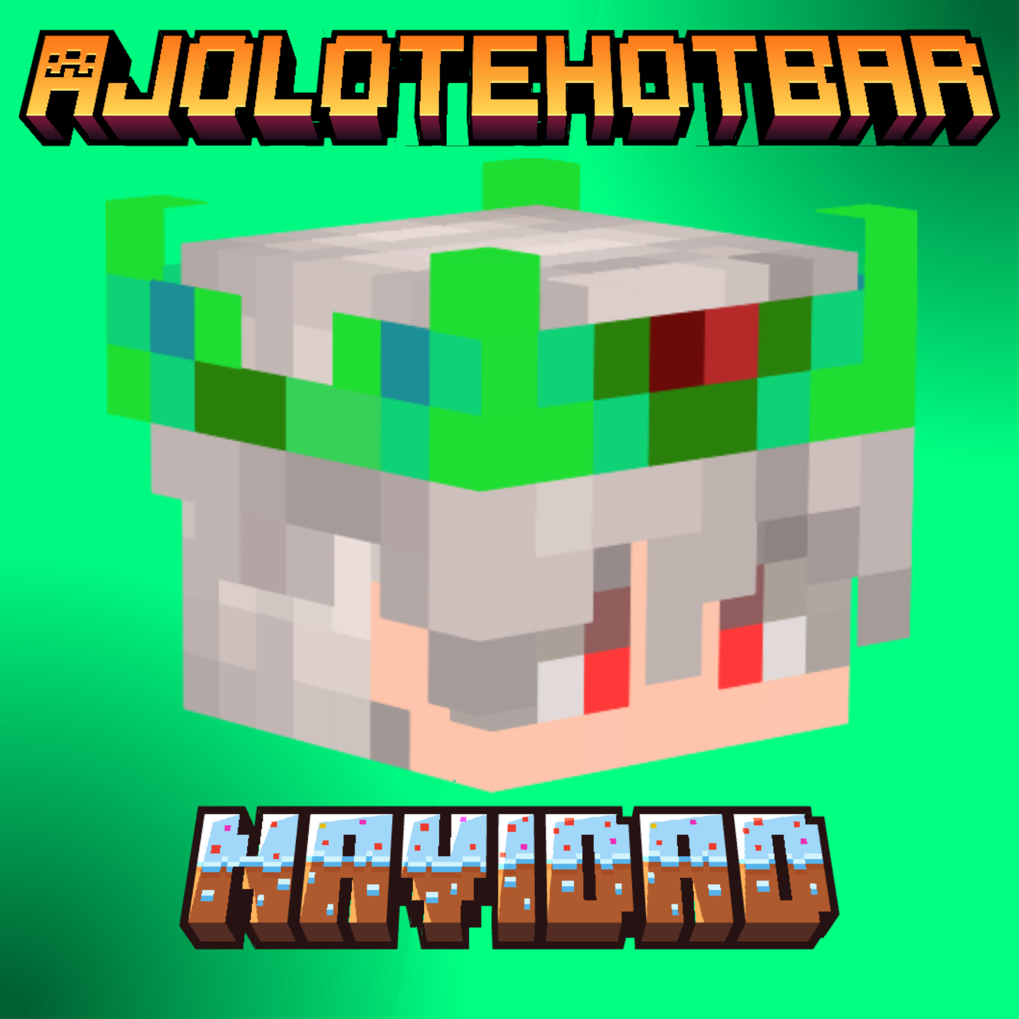 Ajolote Hotbar Navidad