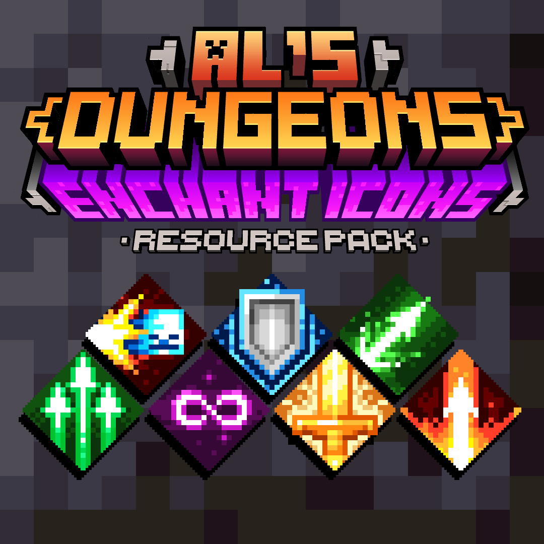 AL's Dungeons Enchant Icons logo