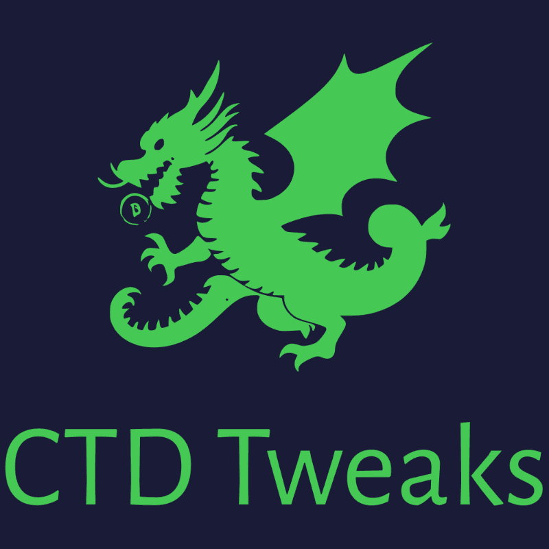 CTD Tweaks v2 logo