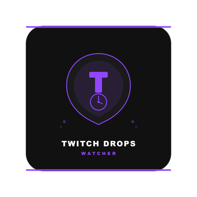 Twitch Drops Watcher addon image logo