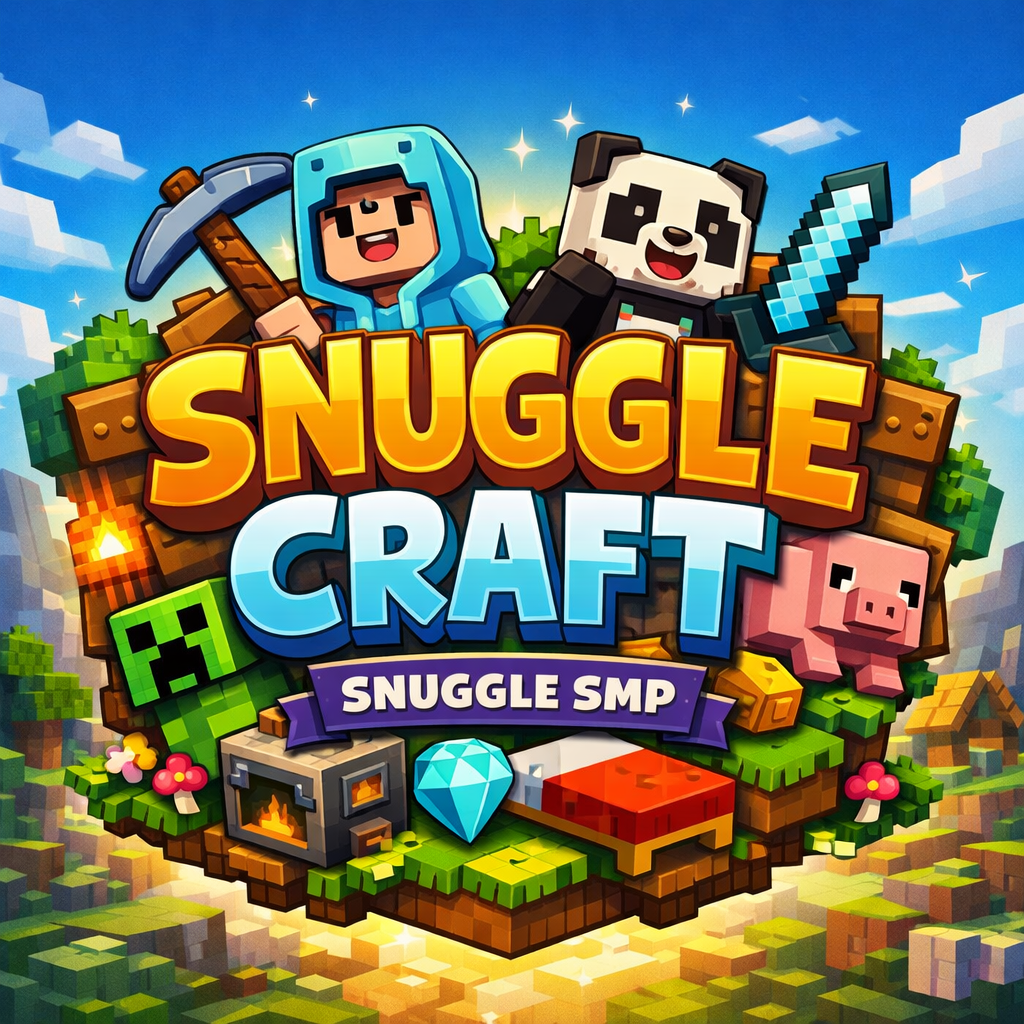 SnuggleSMP's SnuggleCraft logo