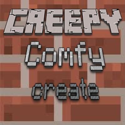 creepy, comfy, creative logo