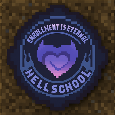 Blue Sensei's Hellcraft logo