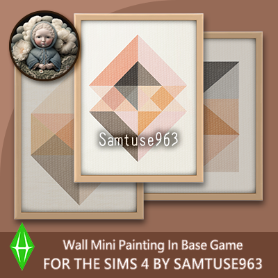 Geometric Mini Painting One #1 Extra G Samtuse963 logo