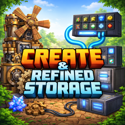 Create and refined storage logo
