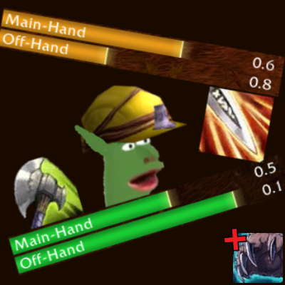 WeaponSwingTimer – Queuing addon image logo