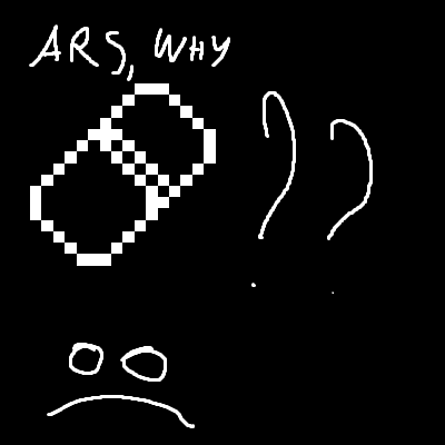 Ars, why warp? logo