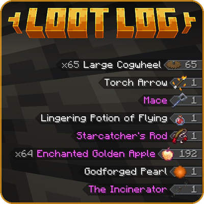 Loot Log: Pickup Notifier logo