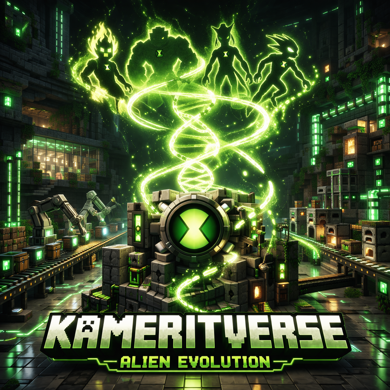 Kameritverse ( Alien Evolution ) logo