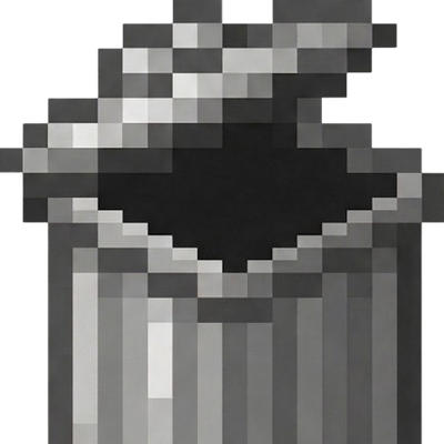 Inventory Trash Can