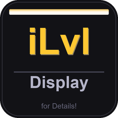 Details! Item Level Display (Bars & some UIs) logo