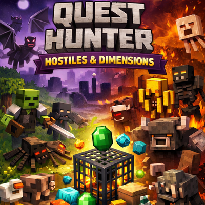 Quest Dimensions & Mob Hunts logo