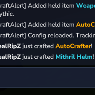 CraftAlerts project artwork