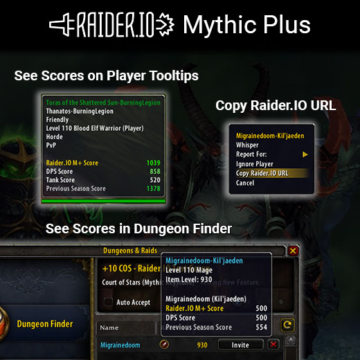 mythic plus loot table