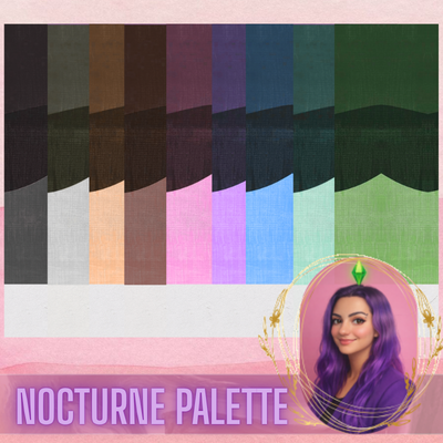 Nocturne Palette Wallpaper logo