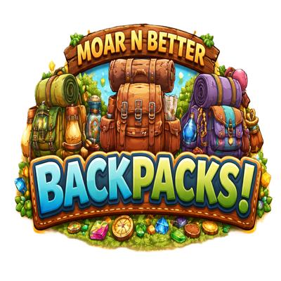 Moar N Better Backpacks! project artwork