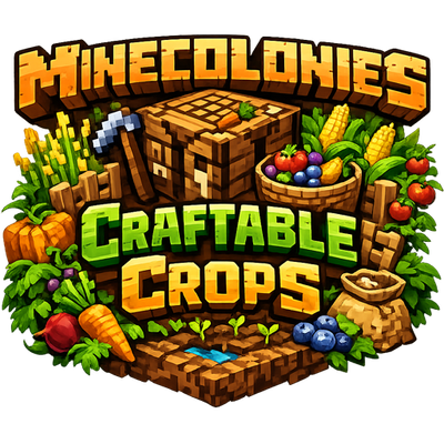 Minecolonies CraftableCrops logo