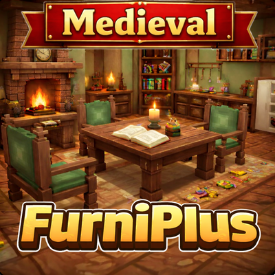 FurniPlus - Medieval logo
