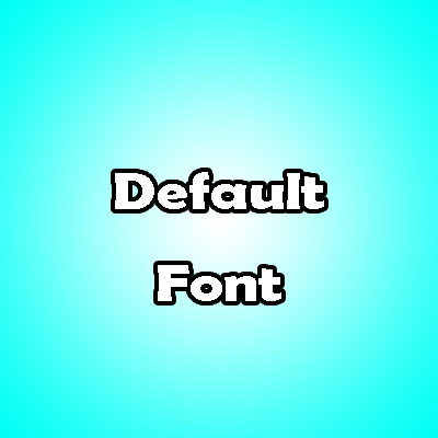 Default Font logo