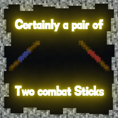 SCP-043-J | Certainly a pair of Two combat Sticks