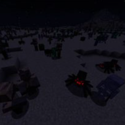 Mob Cap Overdrive - (Increased Max Hostile Mob spawn cap)