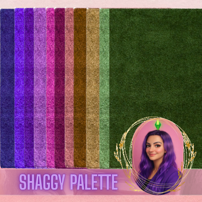 Shaggy Palette Rug Set logo