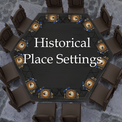 Historical Place Settings Improved and Expanded logo