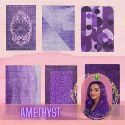 Amethyst Living Rugs logo