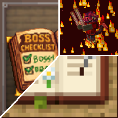 Boss Checklist & Field Guide - Harrowing Hells Compatibility logo