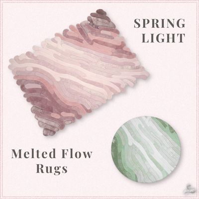 Spring Light Melted Flow Rugs logo