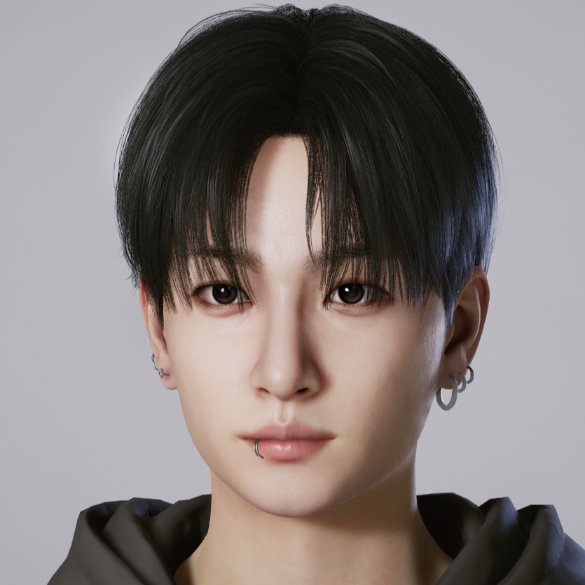 Male hair 02